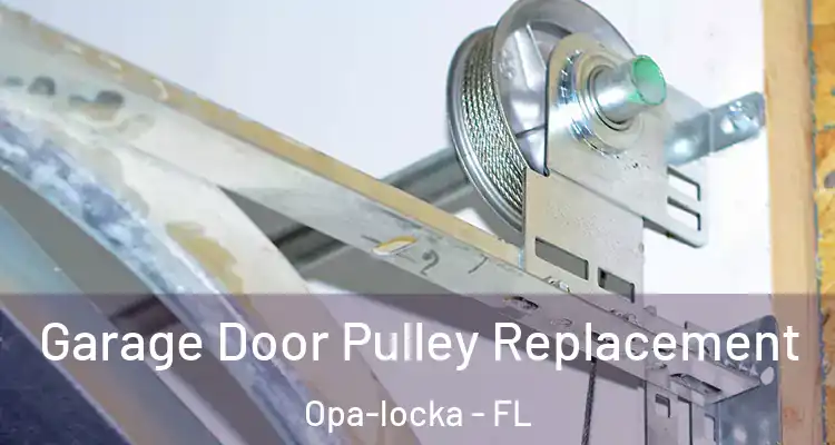  Garage Door Pulley Replacement Opa-locka - FL